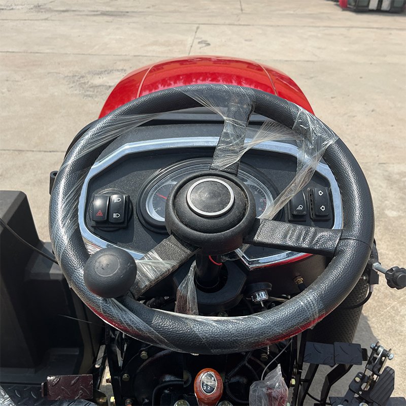 50HP 4WD Wheel Tractor for Low Profile Greenhouses Mini Tractor with Engine Motor Pump Gear Gearbox Bearing Indoor Farming