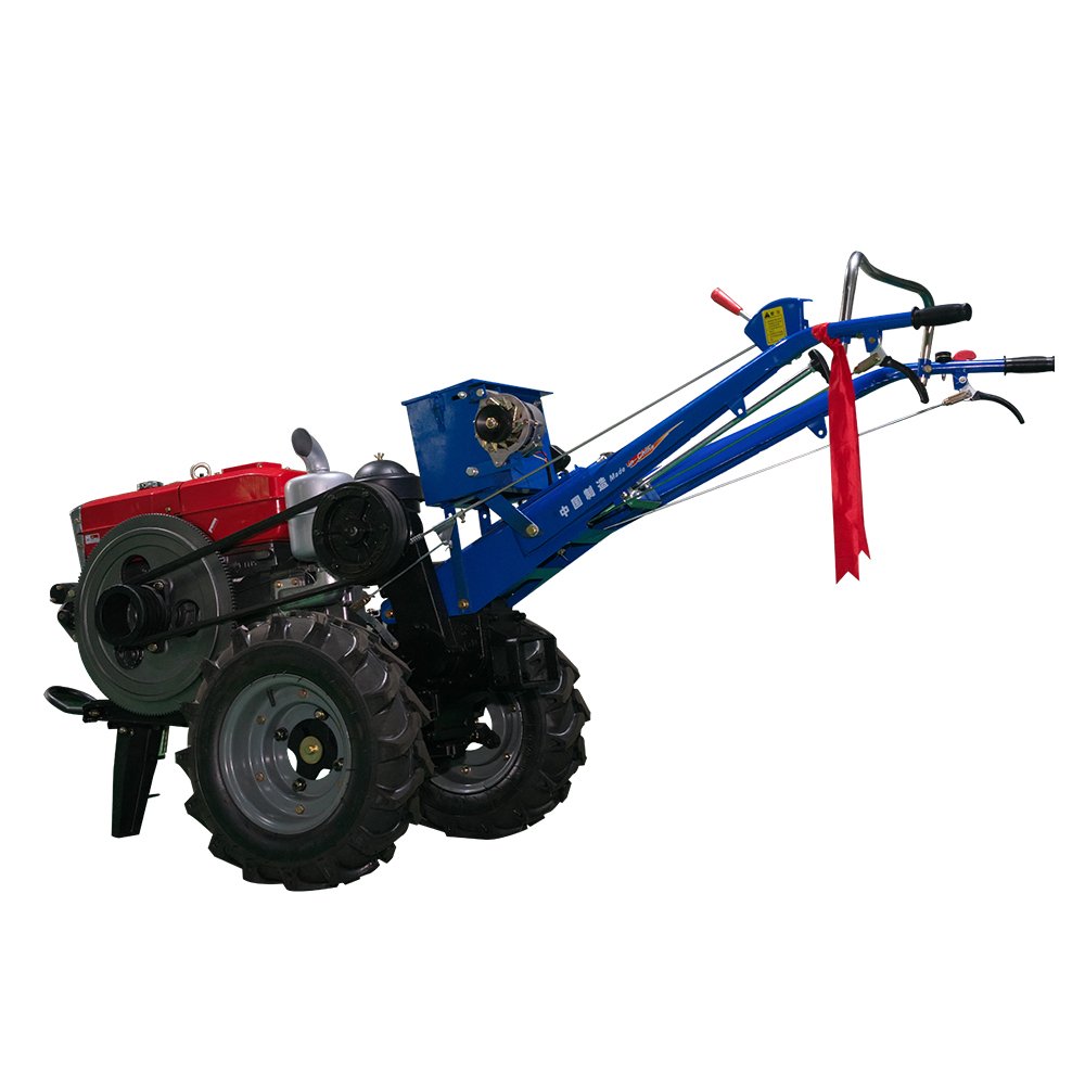 Hot Sale Agriculture Ploughing Machine Hand Holder 2 Wheel Mini Walking Tractor with Tiller