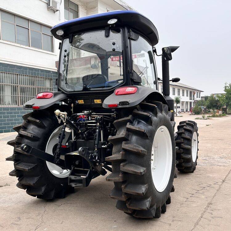 High Quality Agriculture Paddy Field 50 HP 100 HP 200 HP 4x4 4WD CE EPA diesel Farm Wheel Tractor