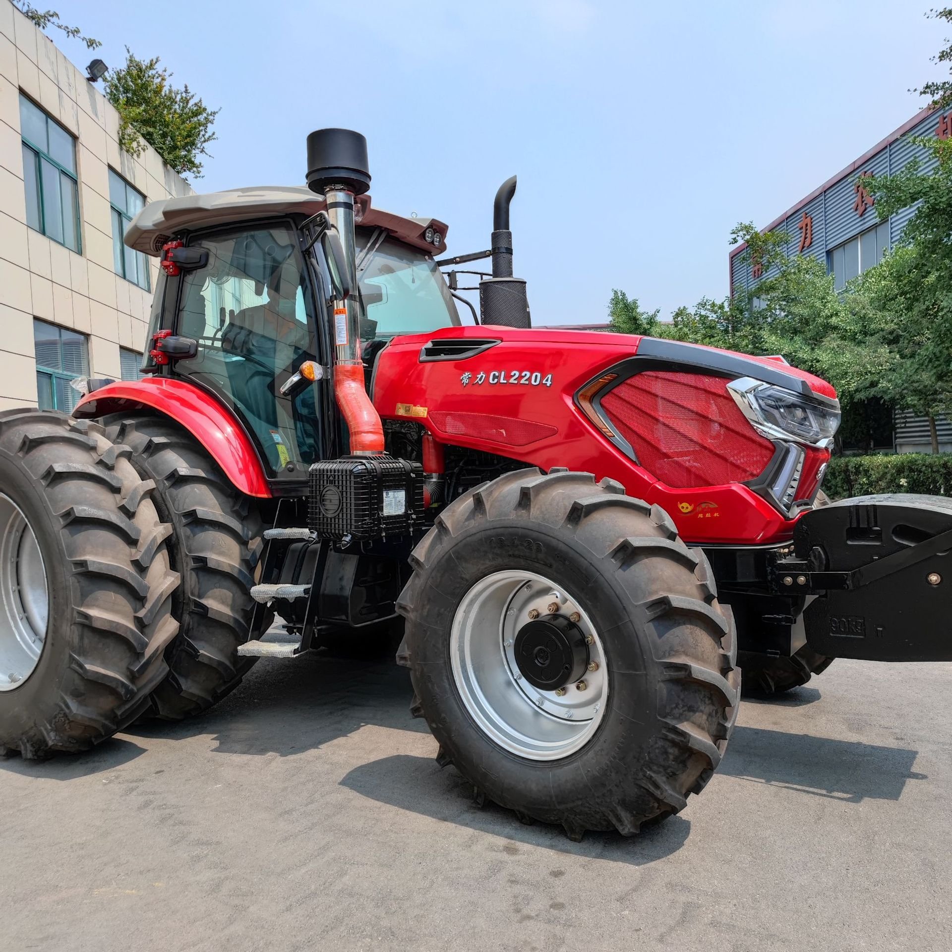High Quality Agriculture Paddy Field 50 HP 100 HP 200 HP 4x4 4WD CE EPA diesel Farm Wheel Tractor