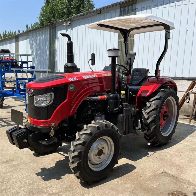 804 Agricultural Four-wheel Drive Multi Cylinder Tractor Lovol 704 Greenhouse king Four Wheel Plow