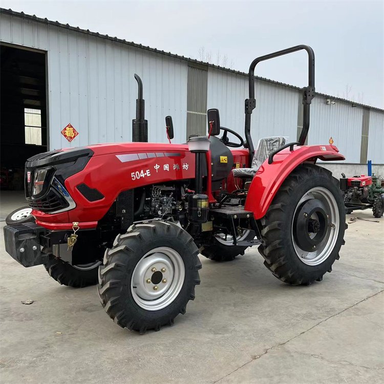 804 Agricultural Four-wheel Drive Multi Cylinder Tractor Lovol 704 Greenhouse king Four Wheel Plow