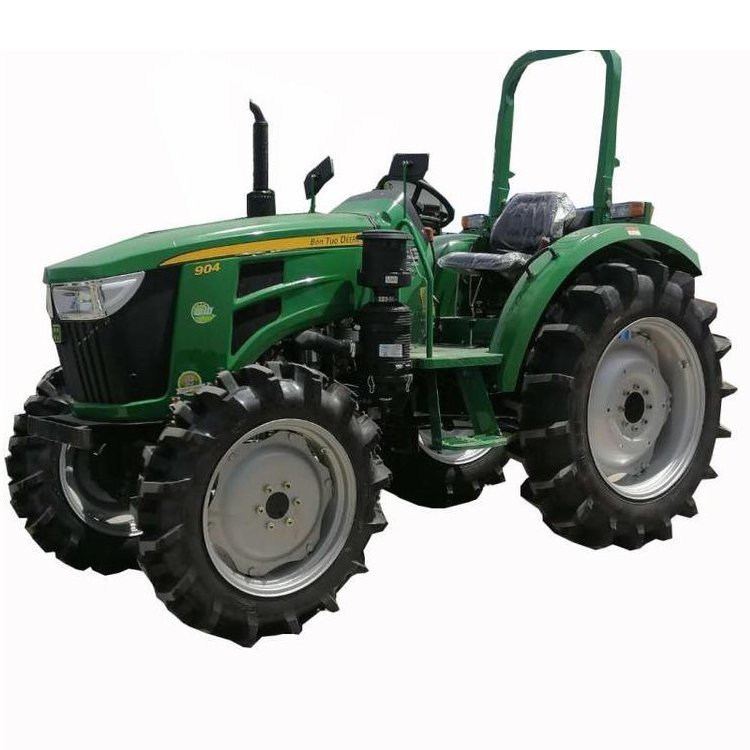 804 Agricultural Four-wheel Drive Multi Cylinder Tractor Lovol 704 Greenhouse king Four Wheel Plow