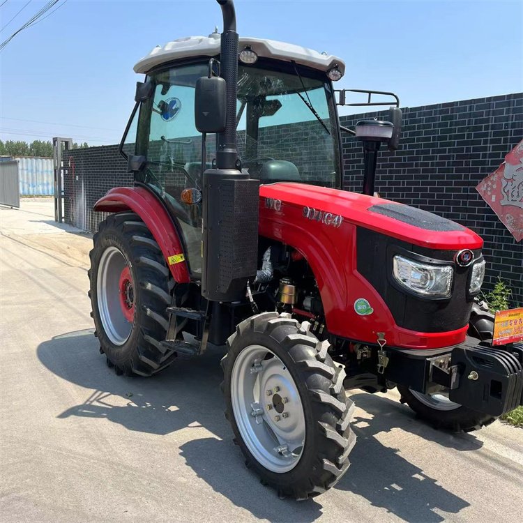 804 Agricultural Four-wheel Drive Multi Cylinder Tractor Lovol 704 Greenhouse king Four Wheel Plow