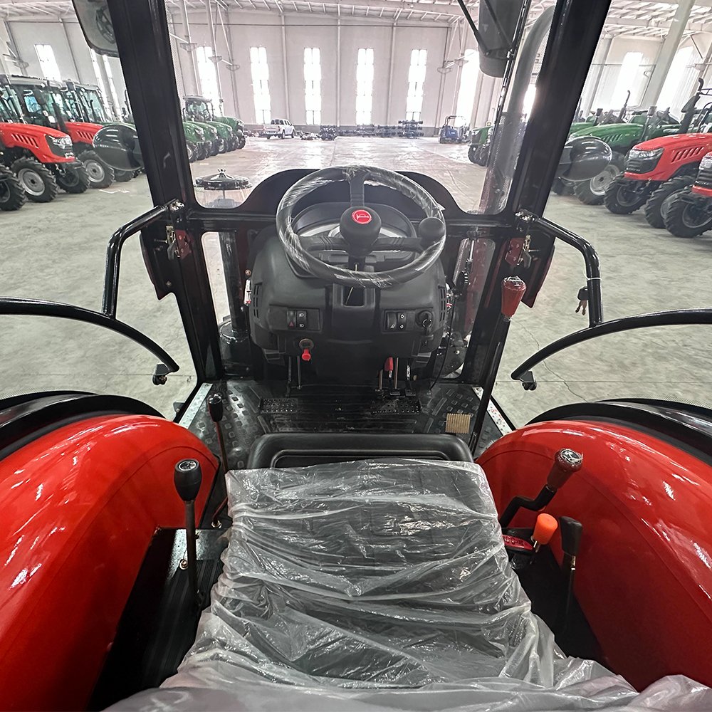 QILU 2024 4x4 Tractor 25HP 30HP 35HP 40HP 50HP 60HP 70HP Agricultural Tractor Land Plowing Machine With Cabin