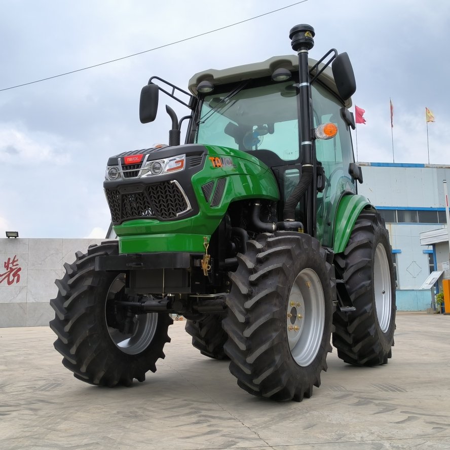 Agricultural Tractor 70hp 4wd Wider Tire Tractor with 70HP Engine diesel Wheel Tractors for Farmer