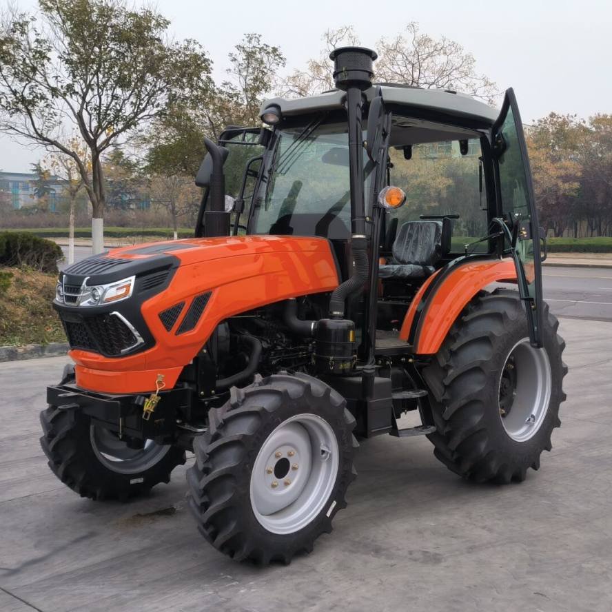 Agricultural Tractor 70hp 4wd Wider Tire Tractor with 70HP Engine diesel Wheel Tractors for Farmer