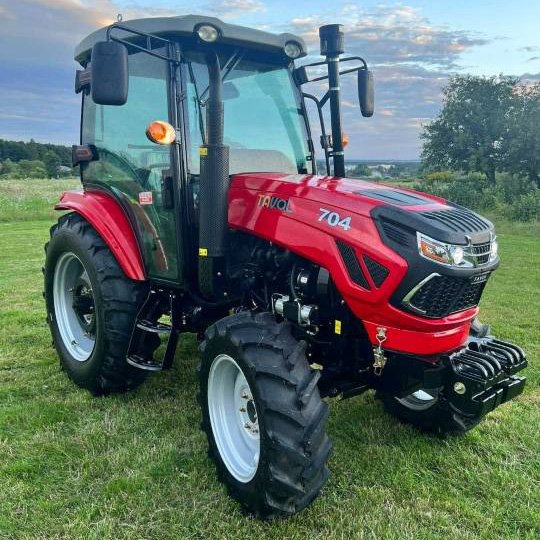 Agricultural Tractor 70hp 4wd Wider Tire Tractor with 70HP Engine diesel Wheel Tractors for Farmer