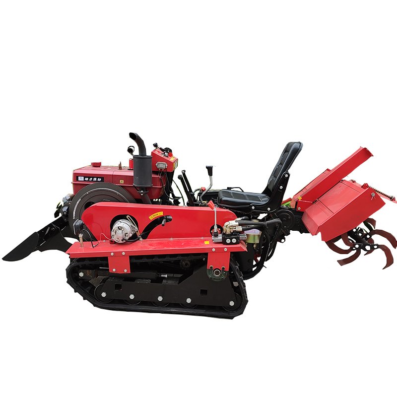 Hot Sale 25hp Mini Farm Tractor Agricultural Crawler Tractor with Accessories Core Components Garden Cultivator Tractor