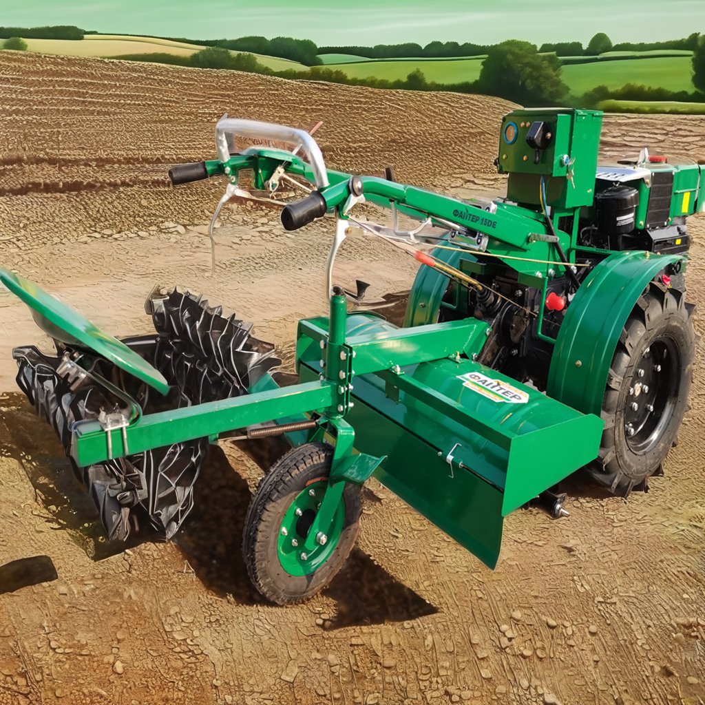 New Design 4WD with Core Components Motor Pump Gearbox Gear for Efficient Farming Diesel Engine Agricultural Walking Tractor