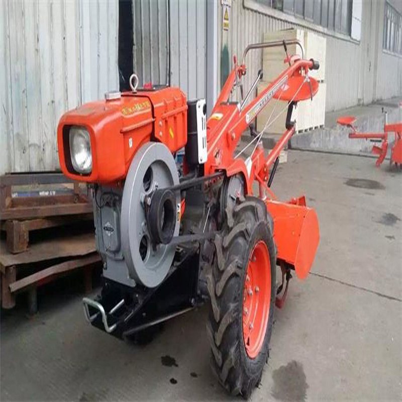 High Quality 15HP Agricultural Vehicle Farm Walking Tractor Water Cooling Gas Cold Can Be Choose Diesel Type Tractor Head