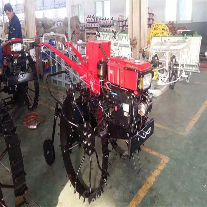 High Quality 15HP Agricultural Vehicle Farm Walking Tractor Water Cooling Gas Cold Can Be Choose Diesel Type Tractor Head