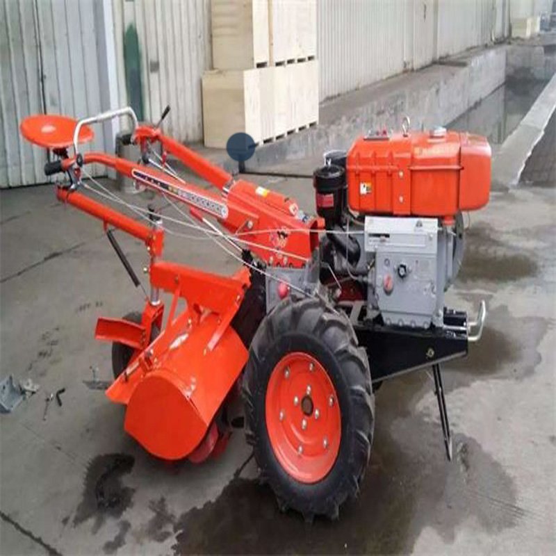 High Quality 15HP Agricultural Vehicle Farm Walking Tractor Water Cooling Gas Cold Can Be Choose Diesel Type Tractor Head