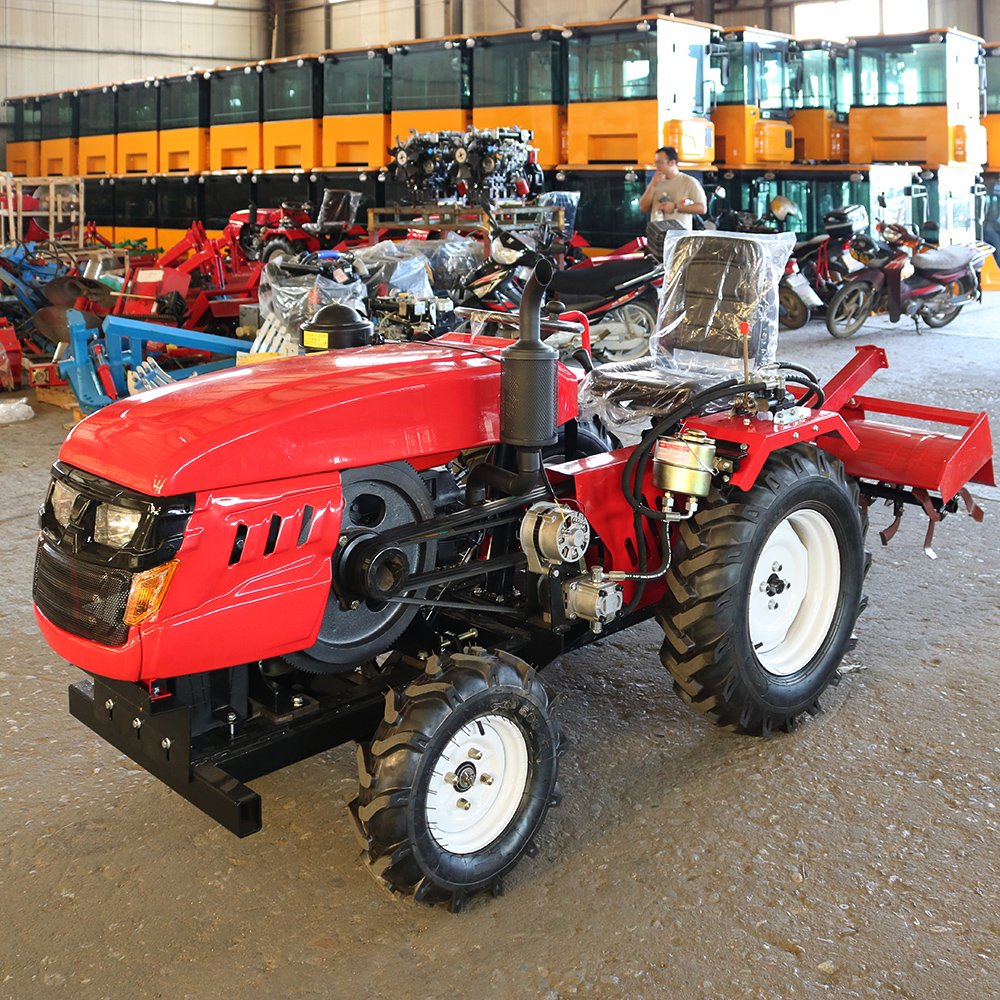 In Stock Mini Four Wheel Tractor 25HP 35HP 50HP Mini 4x4 Garden Tractors Small Farm Tractor