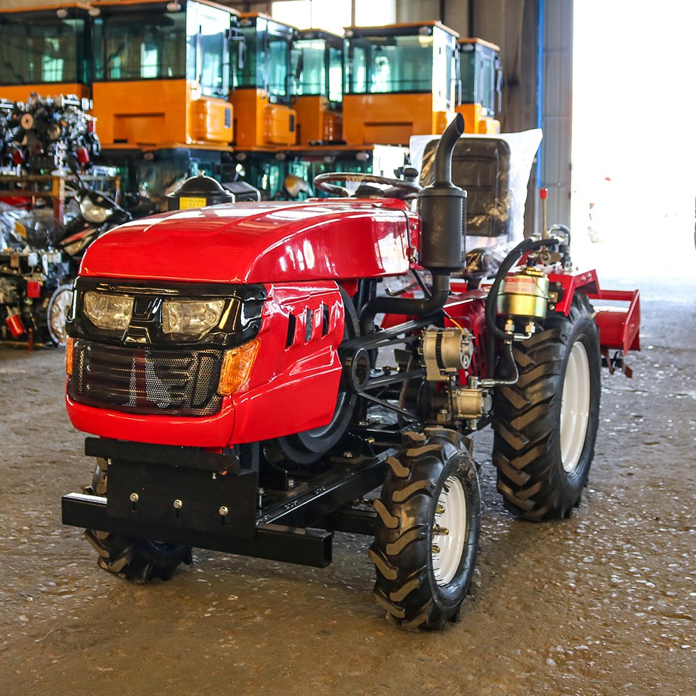 In Stock Mini Four Wheel Tractor 25HP 35HP 50HP Mini 4x4 Garden Tractors Small Farm Tractor