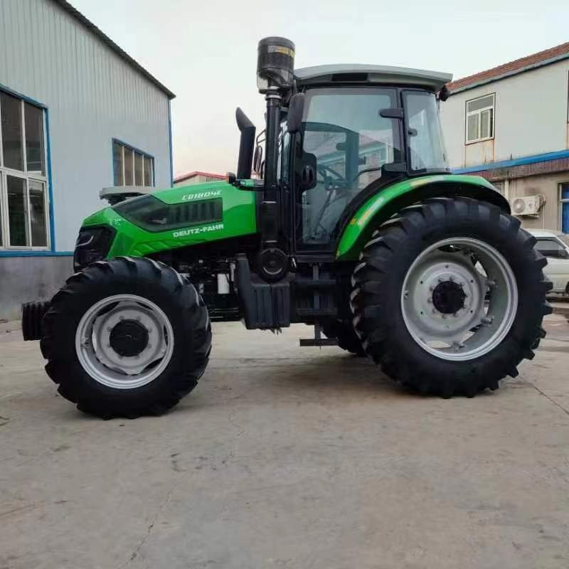 Used Deutz Agricultural Tractor 70-180 HP Four-wheel Drive Agricultural Equipment Machinery