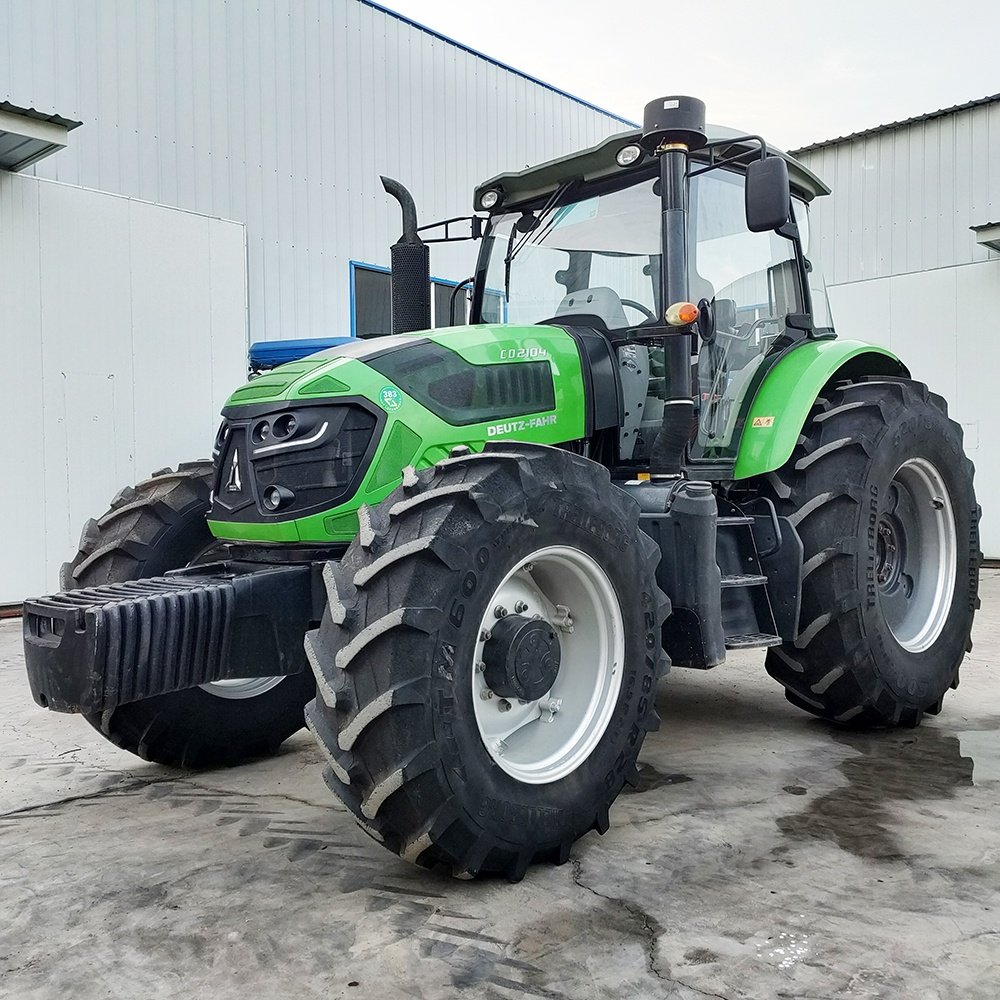 Used Deutz Agricultural Tractor 70-180 HP Four-wheel Drive Agricultural Equipment Machinery