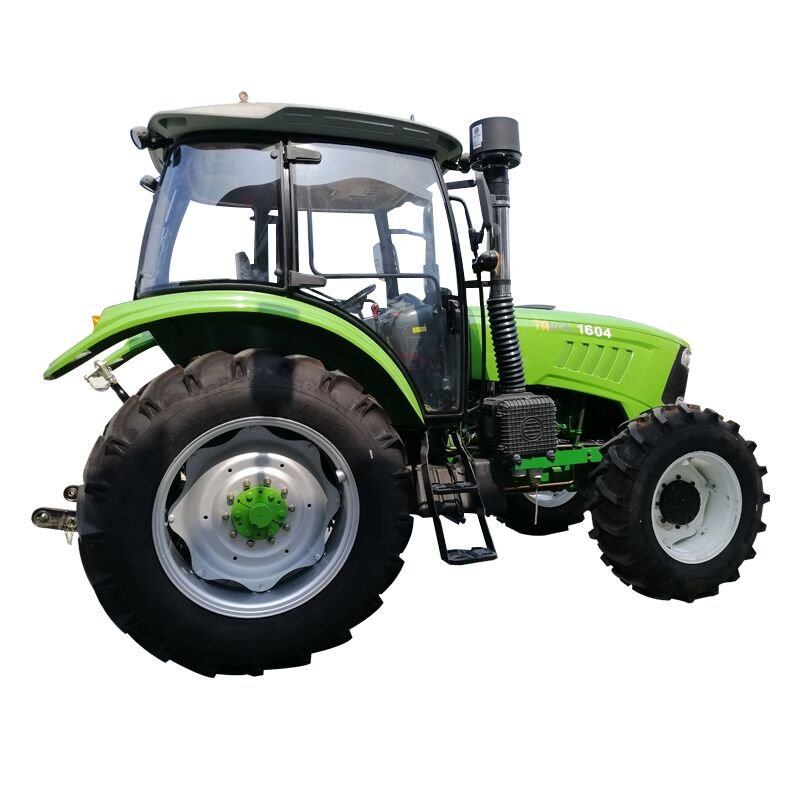 Customizable 4x4 Small Farm Tractor 4WD Wheel VERSATILE IMPLEMENTS for Agricultural Applications featuring core engine gearbox