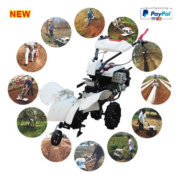 Mini Micro Tiller Farm Walking Tractors Agricultural Farm Manual Motorkultivator Mini Rotary Tiller Soil Cultivator Power Tiller