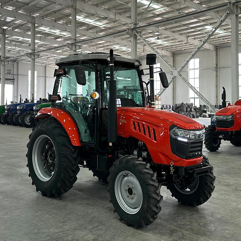 Agricultural 4wd Tractors Mini 4x4 25hp 35hp 40hp 50hp 60hp 70hp Compact Tracteur Agricole Farm Tractor Farming Mini Tractor