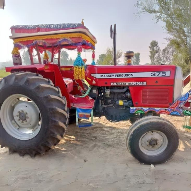 Achieve Agricultural Excellence with the Massey Ferguson MF 375 Tractor Offering 75HP Power and Precision for Optimal
