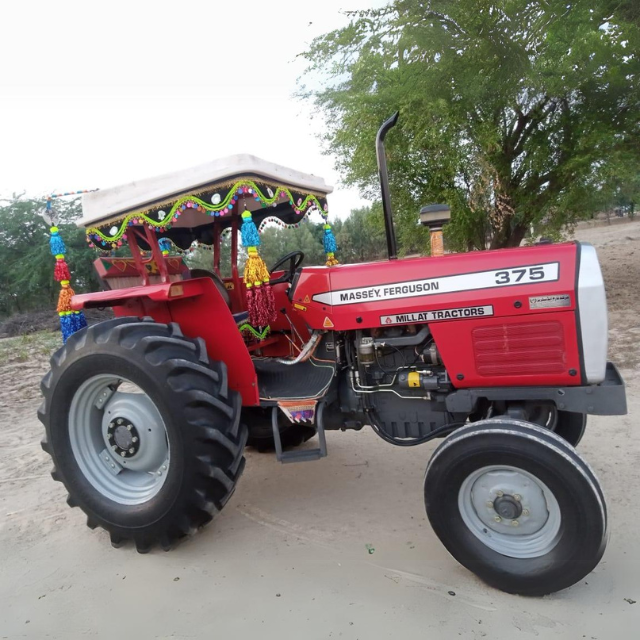 Achieve Agricultural Excellence with the Massey Ferguson MF 375 Tractor Offering 75HP Power and Precision for Optimal