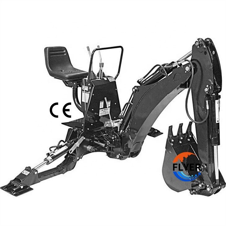70HP Farm Tractor with Front End Loader and Backhoe and Mower and Front Hydraulic Auger for Australia