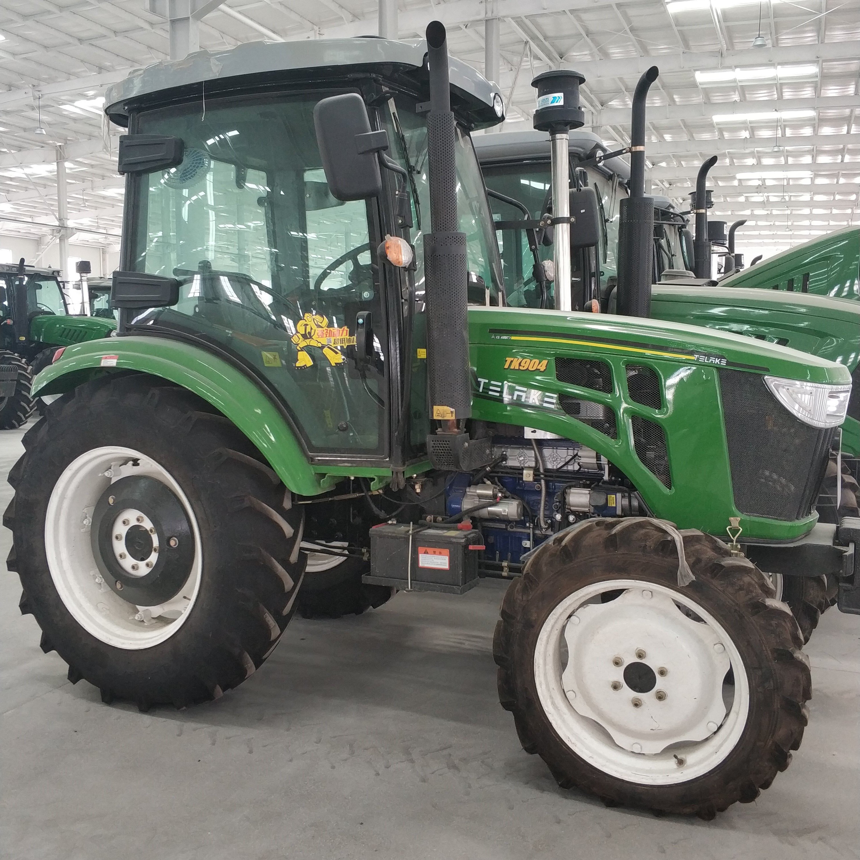 SX1204 120hp 4WD Agricultural Multifunctional Big Farm Tractor Cab/Cabin Wheel Tractor New Used Condition YTO Engine