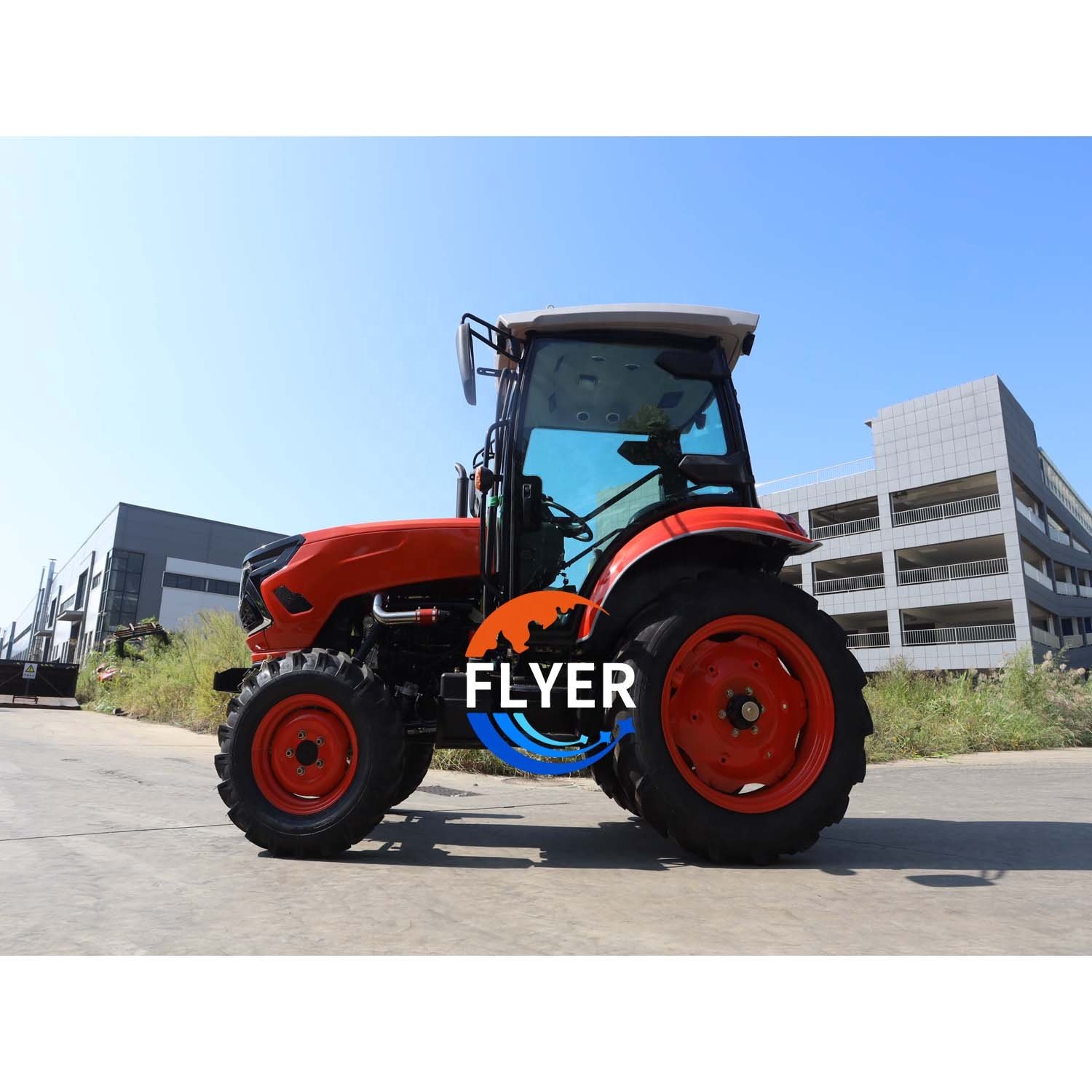 Cheap Small Farm Tractor 30HP 4x4 Drive Farming Middle Traktor Agricolo Farming Tractors with Cabin for Sale