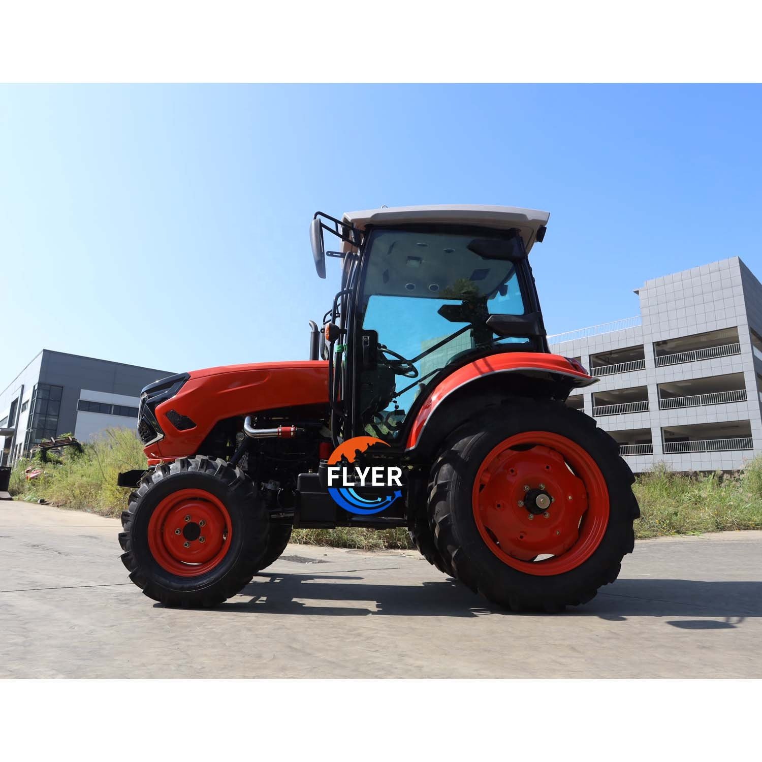 Cheap Small Farm Tractor 30HP 4x4 Drive Farming Middle Traktor Agricolo Farming Tractors with Cabin for Sale