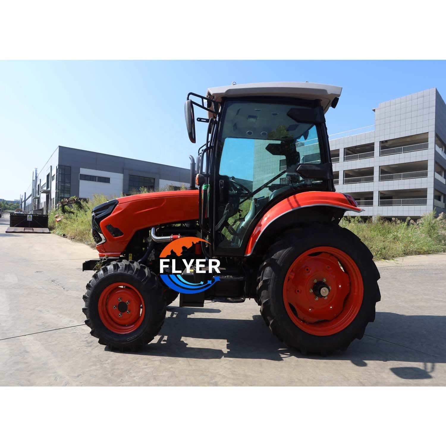 Cheap Small Farm Tractor 30HP 4x4 Drive Farming Middle Traktor Agricolo Farming Tractors with Cabin for Sale