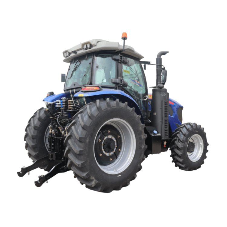 High Efficiency Agriculture Machinery Mini Tractor Garden Wheel Tractor with Front Loader