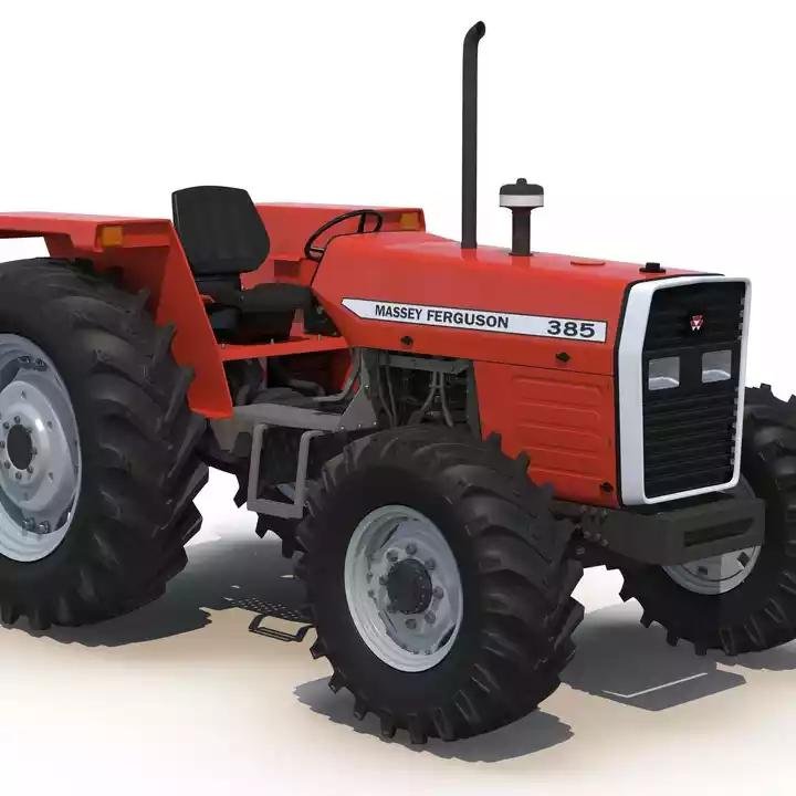 Used Massey Ferguson 275/385 Wheel Tractor for Home & Farm Use 10HP Kubota Engine Core Components Include Pump & Gearbox