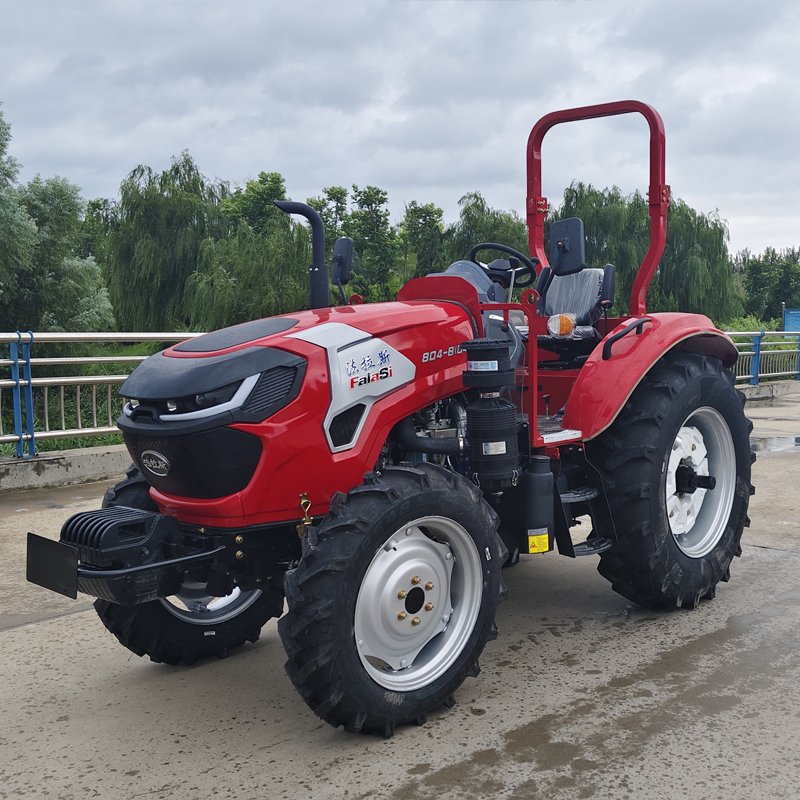 Falath China Factory Small Tractors WheelMultifunctional Tractors for Agriculture 80hp 4wd 4x4 Farm Tractor