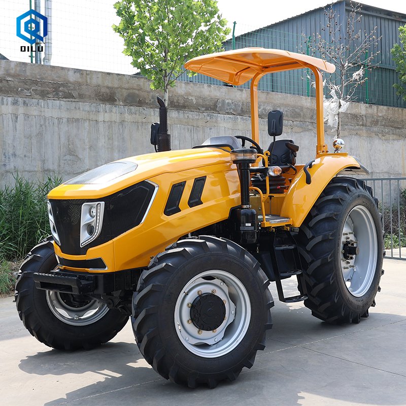 Cheap Agriculture Machinery 50HP 70HP 90HP 4WD 4 Wheel Drive Farm Tractors