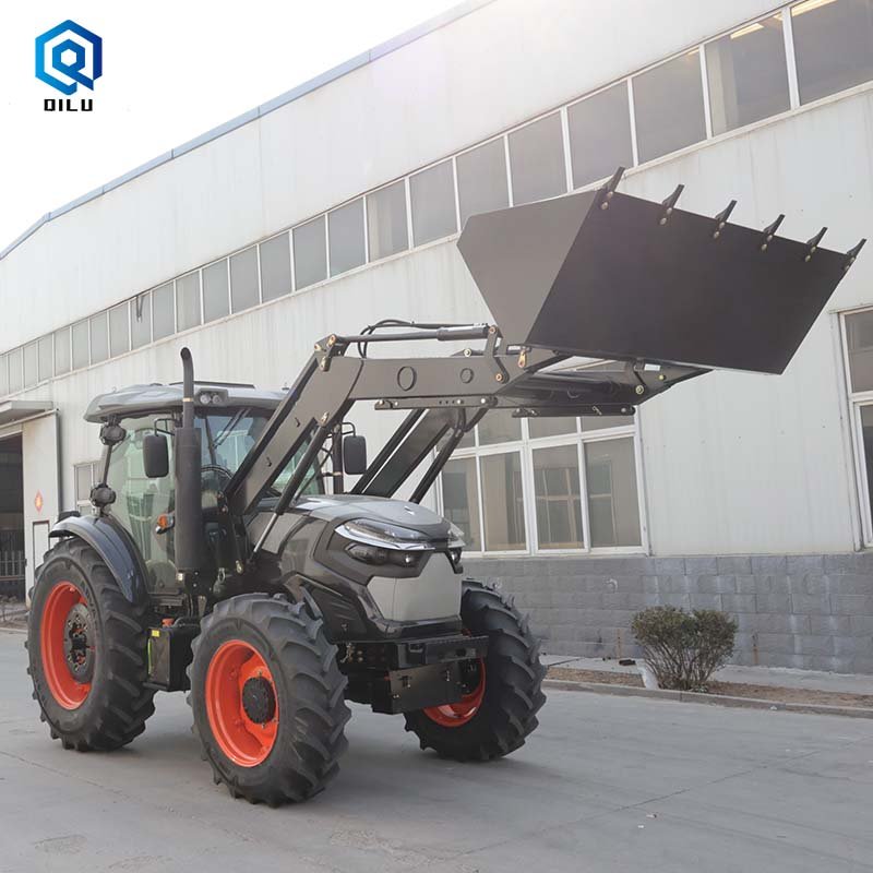 Cheap Agriculture Machinery 50HP 70HP 90HP 4WD 4 Wheel Drive Farm Tractors
