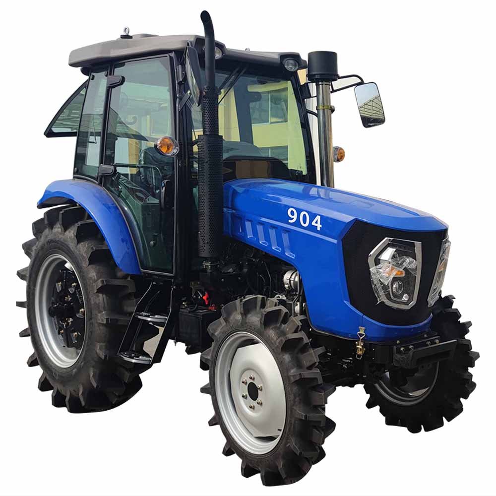LAND UNIVERSAL Multifunctional 4WD 40hp 50hp 60hp 70hp 90hp 100hp Tractor Front Loader Farm Garden Tractor With Optional Parts