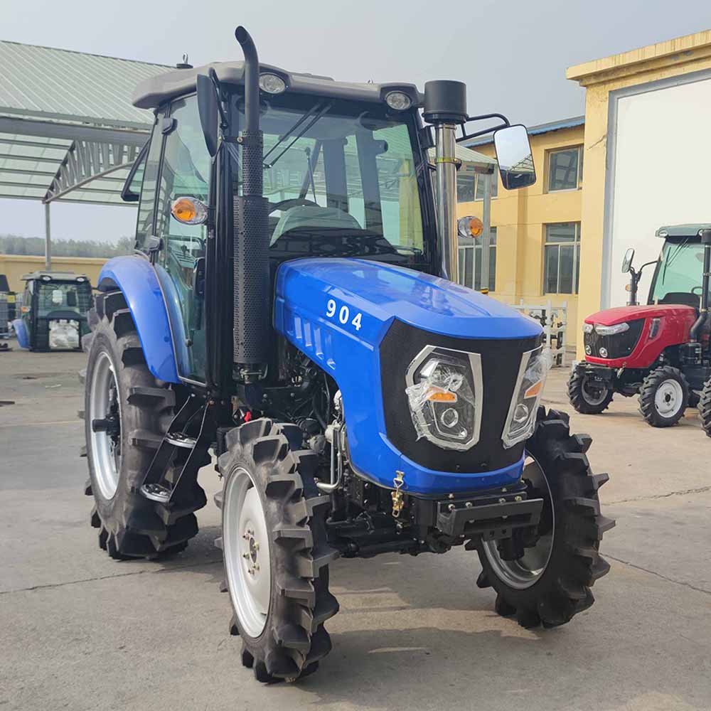 LAND UNIVERSAL Multifunctional 4WD 40hp 50hp 60hp 70hp 90hp 100hp Tractor Front Loader Farm Garden Tractor With Optional Parts
