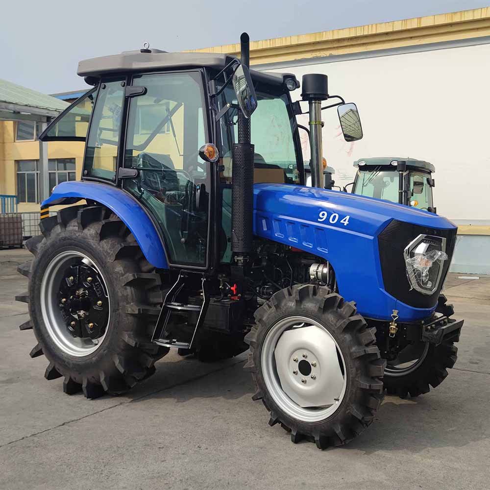 LAND UNIVERSAL Multifunctional 4WD 40hp 50hp 60hp 70hp 90hp 100hp Tractor Front Loader Farm Garden Tractor With Optional Parts