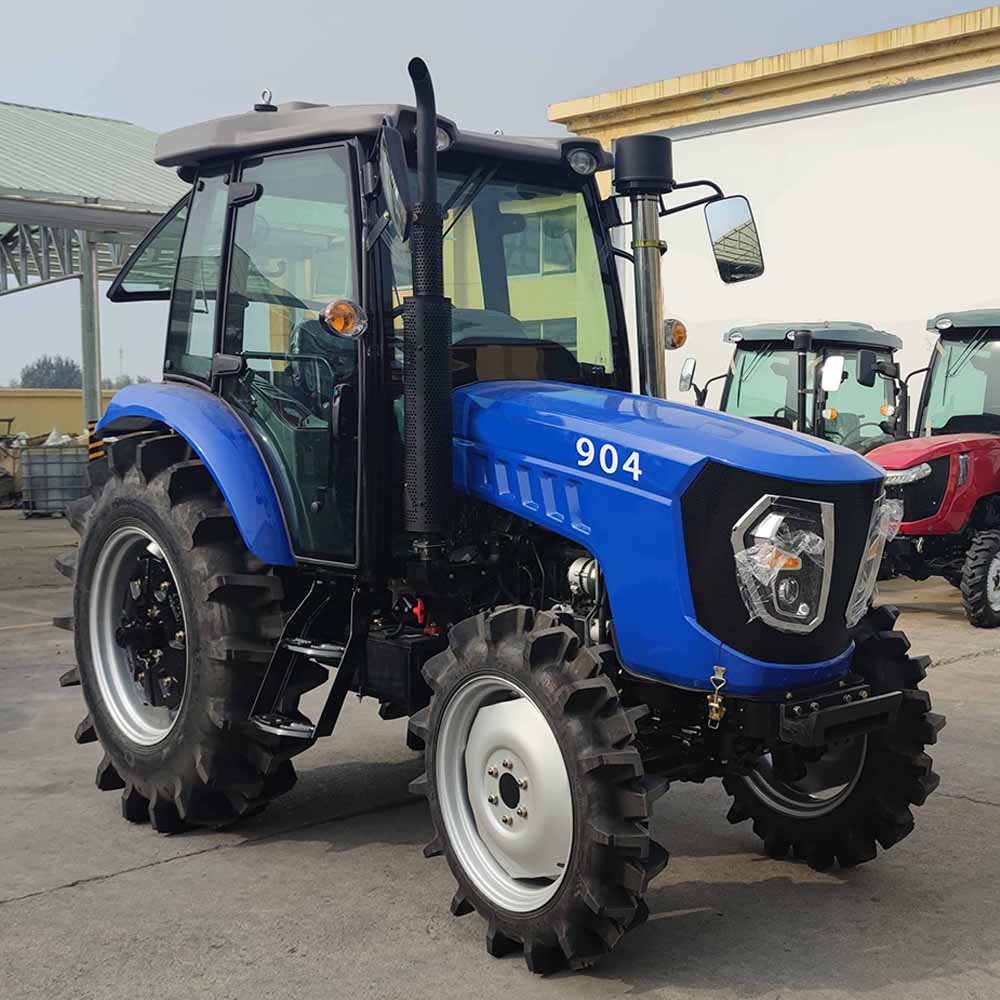 LAND UNIVERSAL Multifunctional 4WD 40hp 50hp 60hp 70hp 90hp 100hp Tractor Front Loader Farm Garden Tractor With Optional Parts