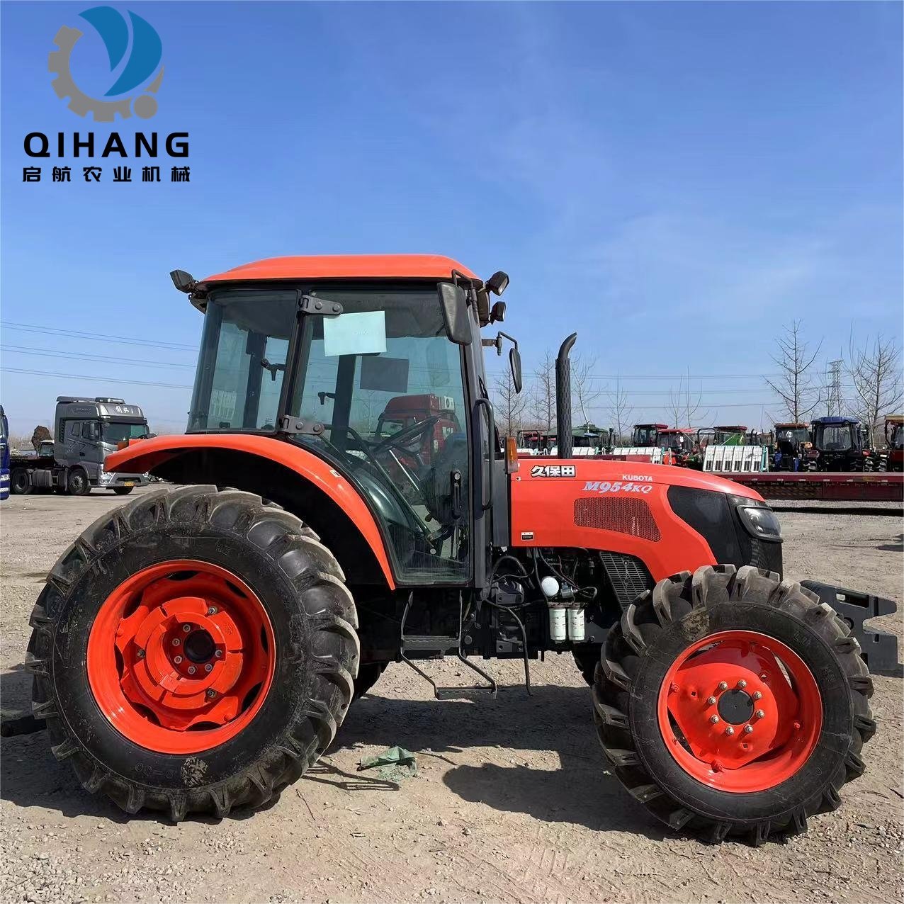 Second-hand Kubota M954KQ 95HP Farm Used Tractor With Cabin