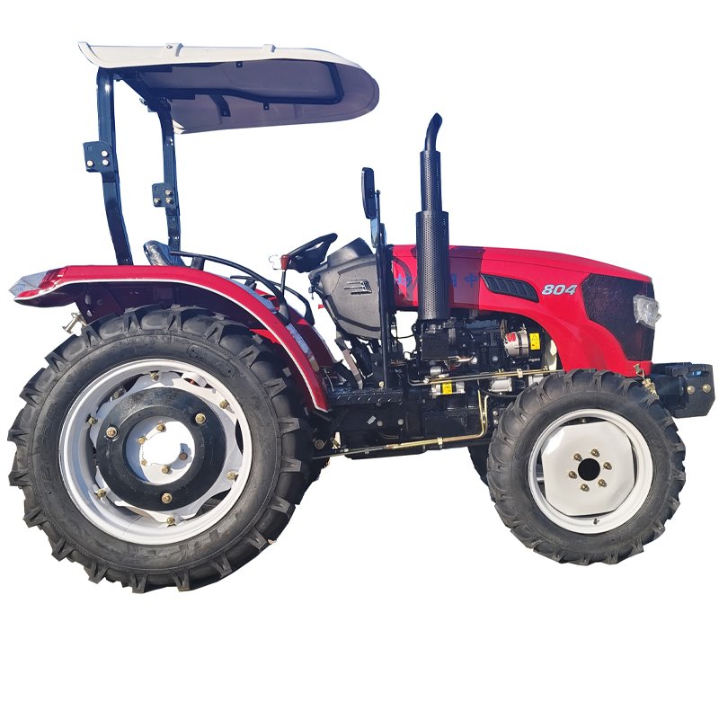 Falath New Diesel Multifunctional Tractors Disk Plow Rotary Tiller Other Farm Tools for Agriculture 80hp 4wd 4x4 Farm Tractor