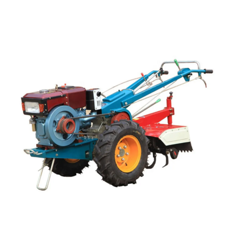 Farm Machinery Hand Walking Tractor Farm Walking Tractor Trade 6hp diesel Walking Tractors Two Wheel Mini Farm