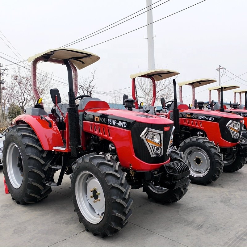 Factory Supply 4x4 Farm Tractor With Powerful Engine for Agricultural Use