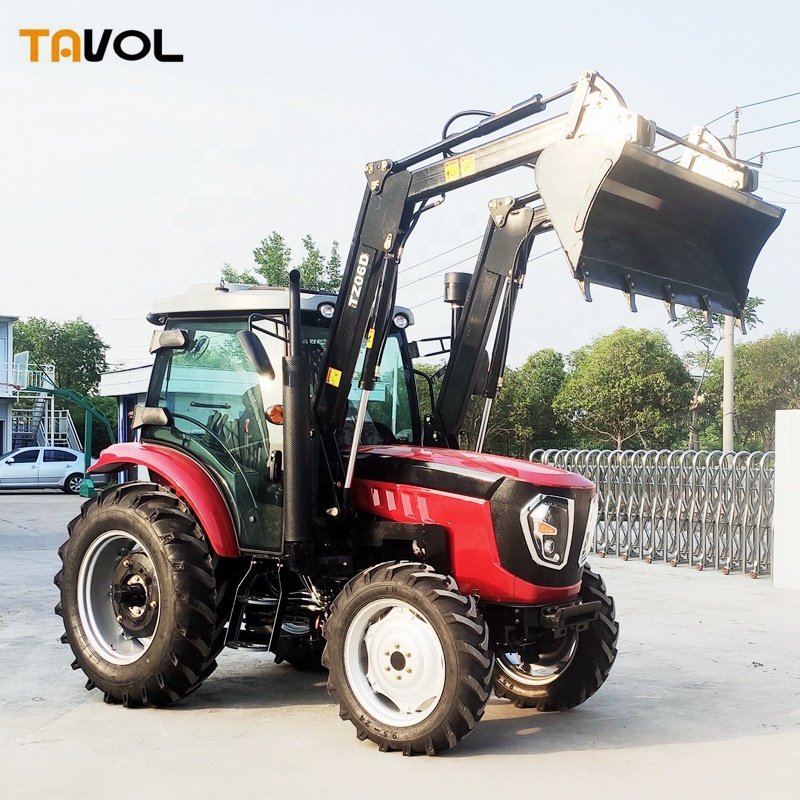 Factory Supply 4x4 Farm Tractor With Powerful Engine for Agricultural Use