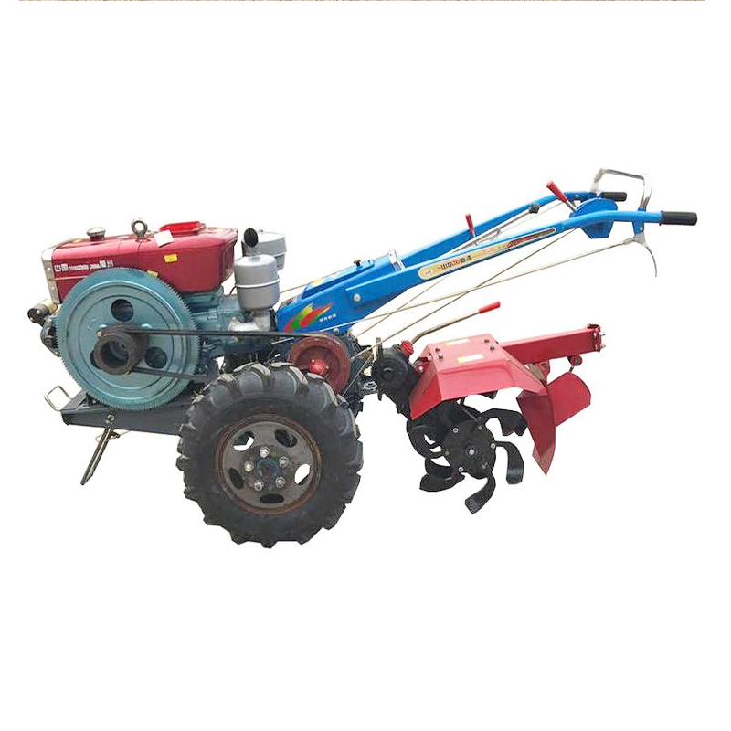 Farm Multi Purpose With Plough Rotavator Corn Wheat Planter Hand Walking Tractors Two Wheels Cultivators Mini Plough Tiller