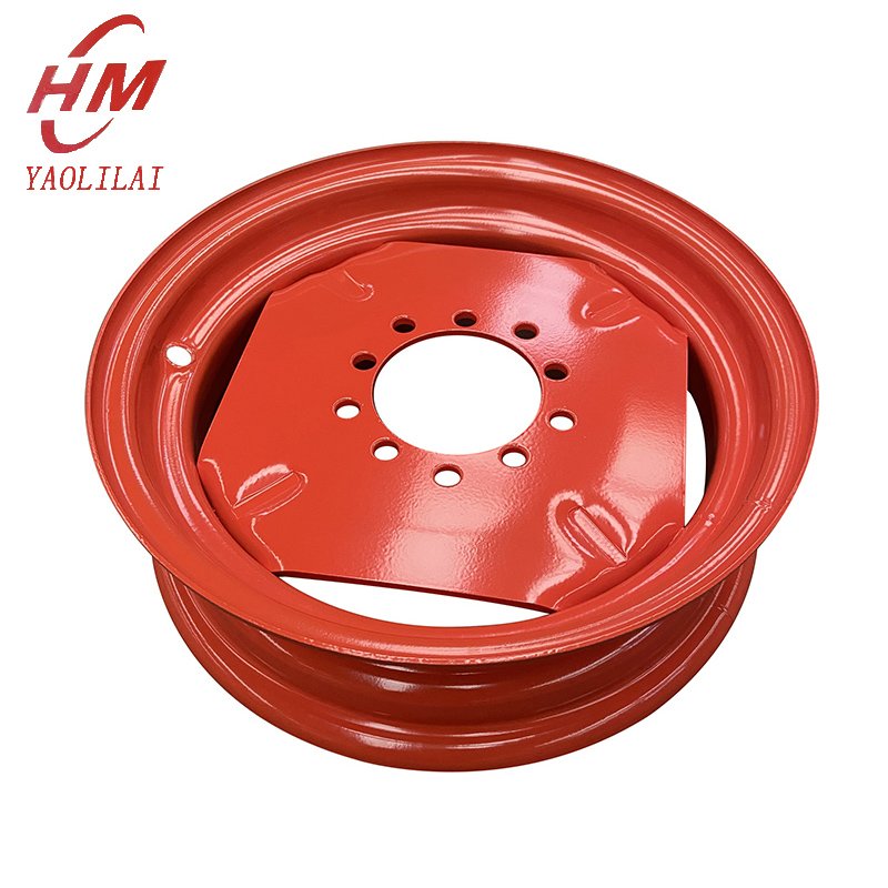 4.5x16 Rims for Agricultural Guange Steel Tractors Implement Trailer Wheels Rims Manufacturers Chinafor 650-16