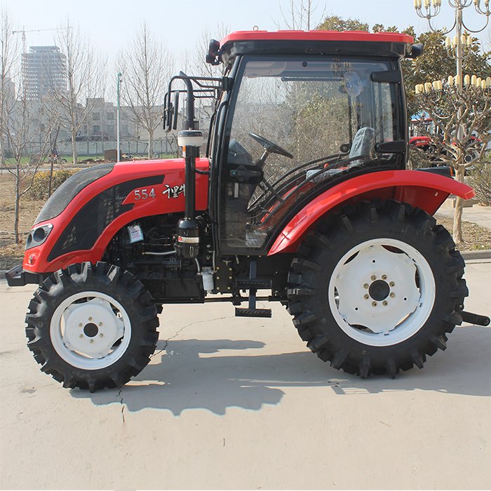 Cheap 55HP 4*4 Agricultural Farm Tractor Chalion High Cost Performance Tractor Made in China QLN Prices of Agricultural Tractor