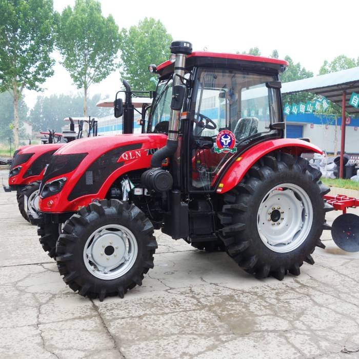 Cheap 55HP 4*4 Agricultural Farm Tractor Chalion High Cost Performance Tractor Made in China QLN Prices of Agricultural Tractor