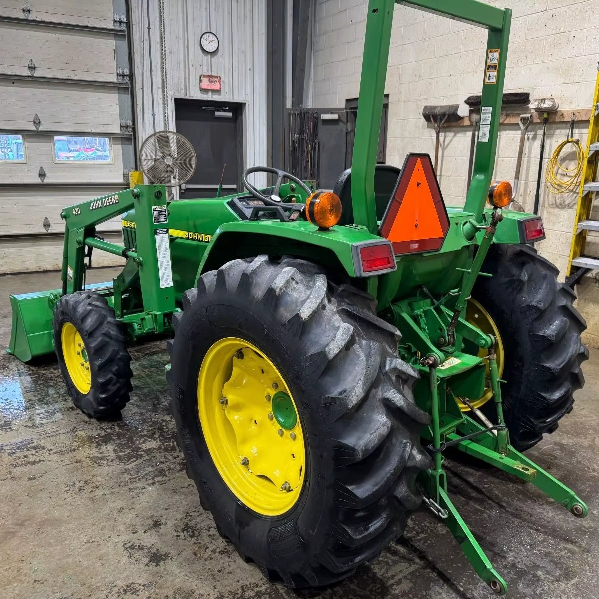 Mini Jhon Deer 430 4WD Small Farm Tractor with Front Loader for Farm Use